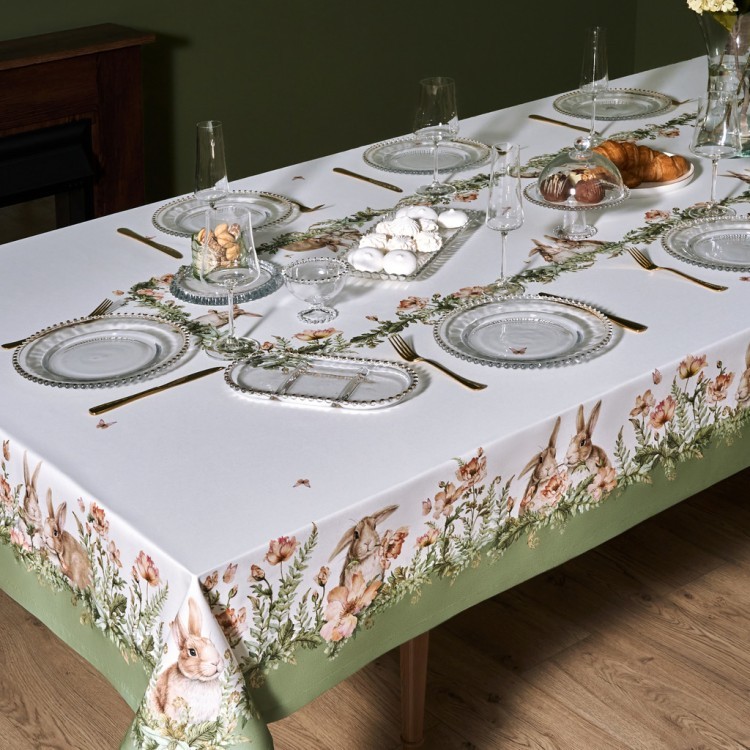 Скатерть "sense" 175х300см ,зеленый, 100% хлопок,твил Lefard (850-753-25)