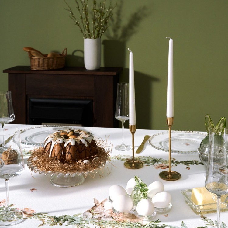 Скатерть "sense" 175х300см ,зеленый, 100% хлопок,твил Lefard (850-753-25)