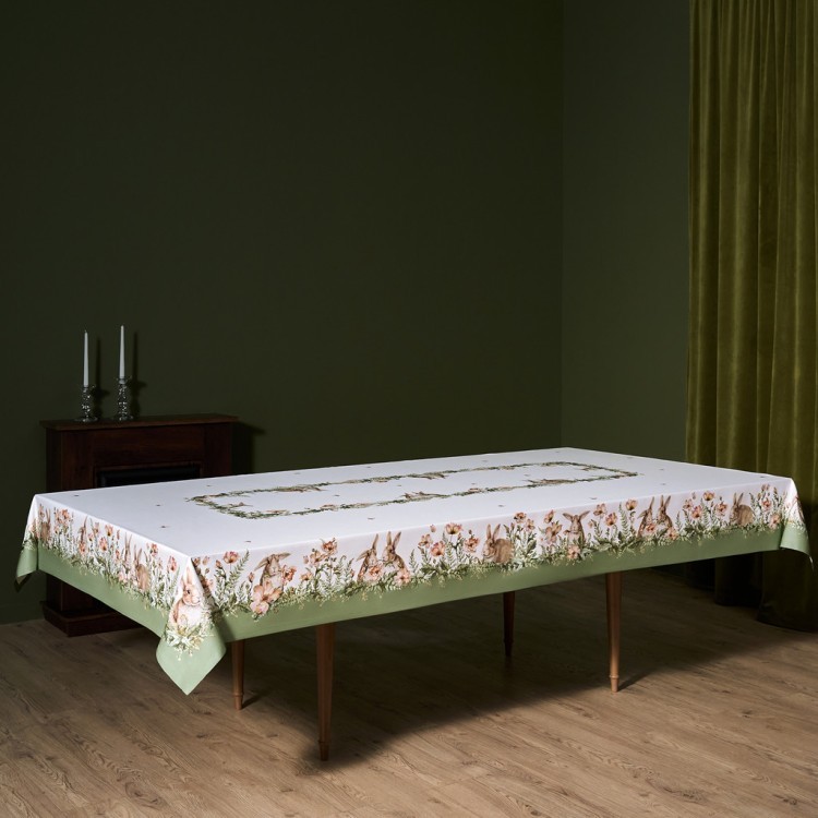 Скатерть "sense" 175х300см ,зеленый, 100% хлопок,твил Lefard (850-753-25)