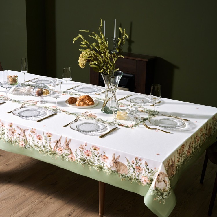 Скатерть "sense" 175х300см ,зеленый, 100% хлопок,твил Lefard (850-753-25)