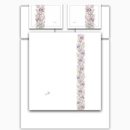 Кпб,king size,"irises" белый, сатин, хлопок100%,п.240х260-1шт,пр.260х260-1шт,н.50х70-2шт/70х70-2шт Lefard (989-004-15)