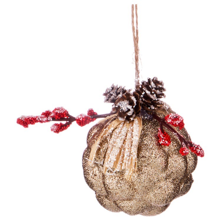Декоративное изделие "подвеска шар" 7,5 см Lefard (845-130)