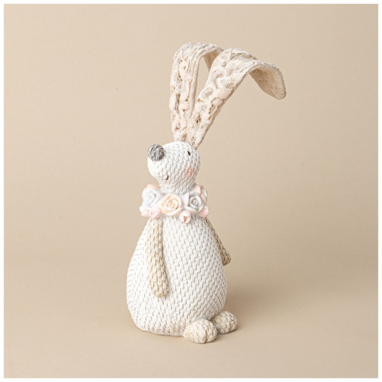 Фигурка декоративная кролик 9*8.5*25 см Lefard (125-308)