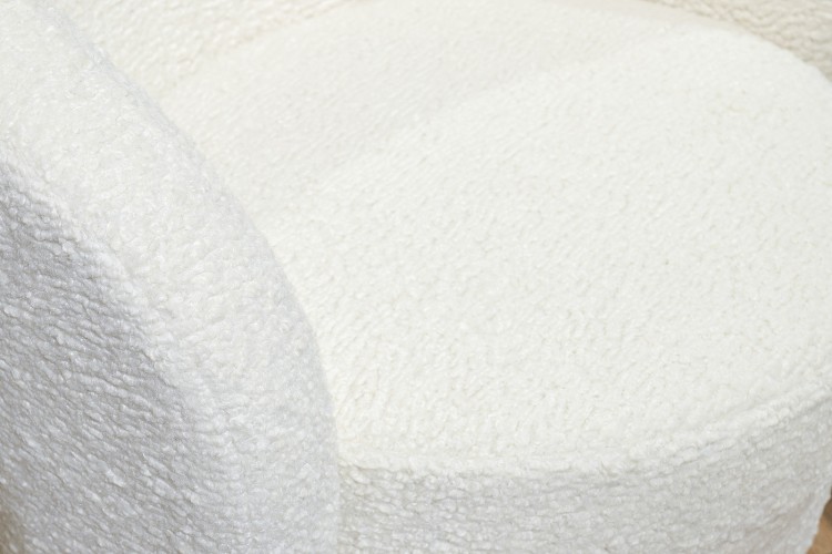 Кресло Napoli вращающееся, иск.мех кремовое Sheepskin 76*76*76см (TT-00008500) Кресло Napoli вращающееся, иск.мех кремовое Sheepskin 76*76*76см (TT-00008500)