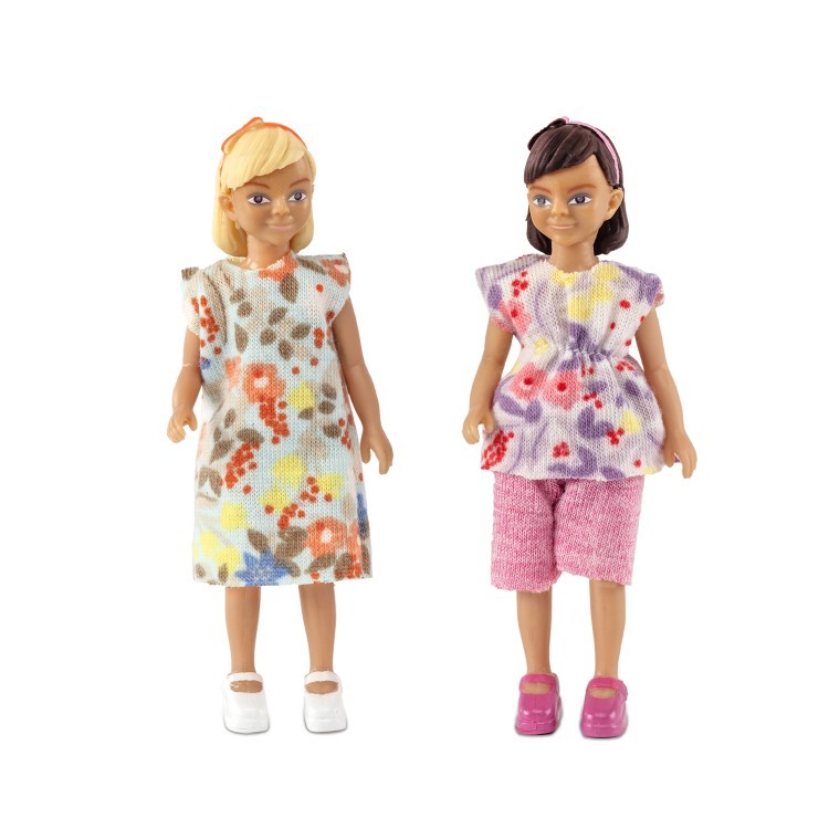 Набор кукол для домика две девочки (LB_60806400)