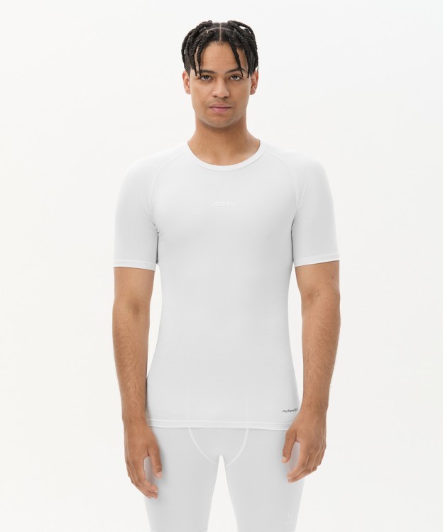 Футболка компрессионная с коротким рукавом JOGEL CAMP PerFormDRY Baselayer SS Tee, белый (2125151)