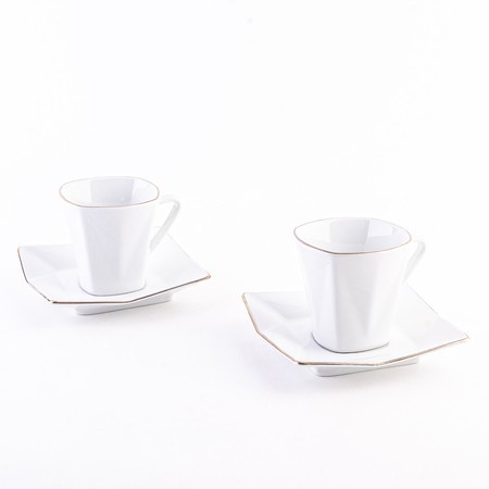 Кофейная пара 4пр 170мл керамика LR (9-90060-2)