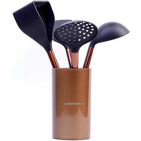 Набор половников на подставке 5 пр нейлон/полипропилен Mayer&Boch (40445) Набор половников на подставке 5 пр нейлон/полипропилен Mayer&Boch (40445)