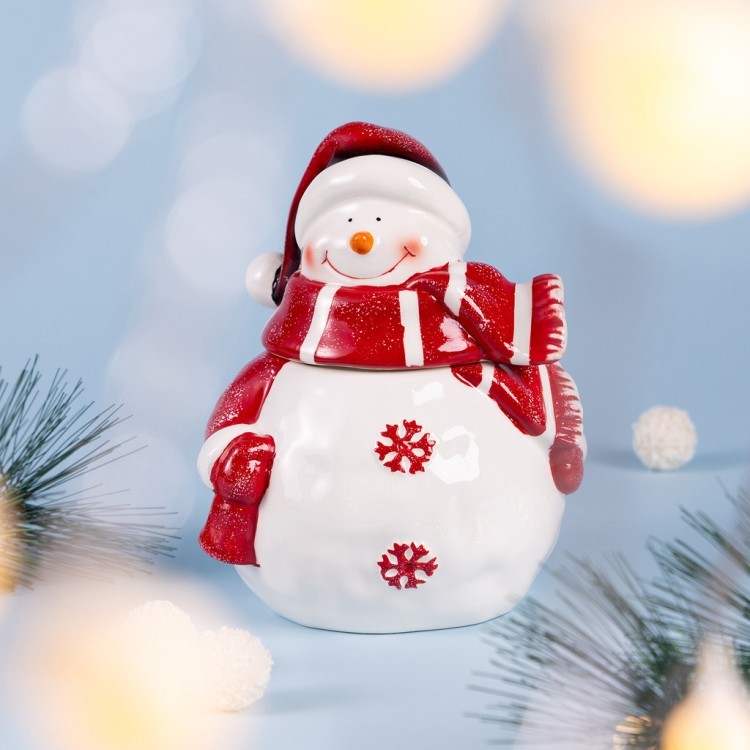 Банка для сыпучих продуктов коллекция "christmas holidays" 16,5*13,5*20 см Lefard (230-502)
