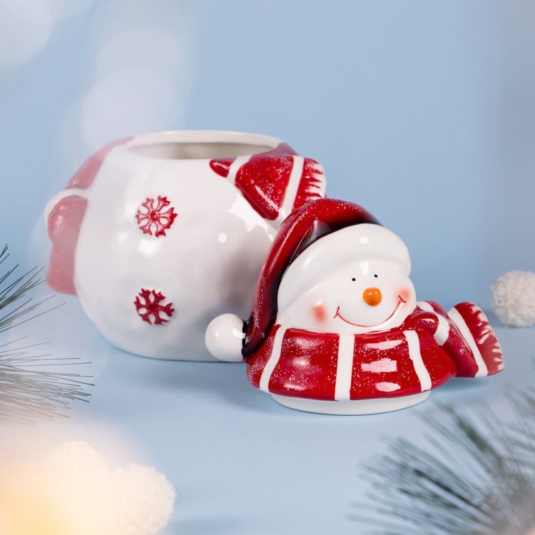 Банка для сыпучих продуктов коллекция "christmas holidays" 16,5*13,5*20 см Lefard (230-502)