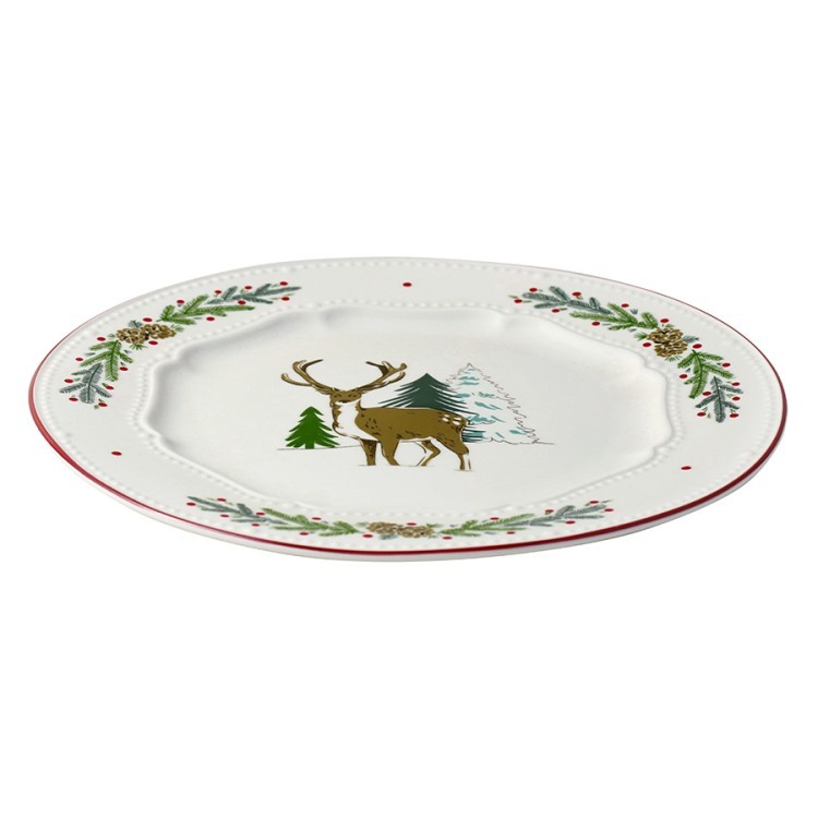 Набор из четырех тарелок nordic winter из коллекции new year essential, D23 см (79247)