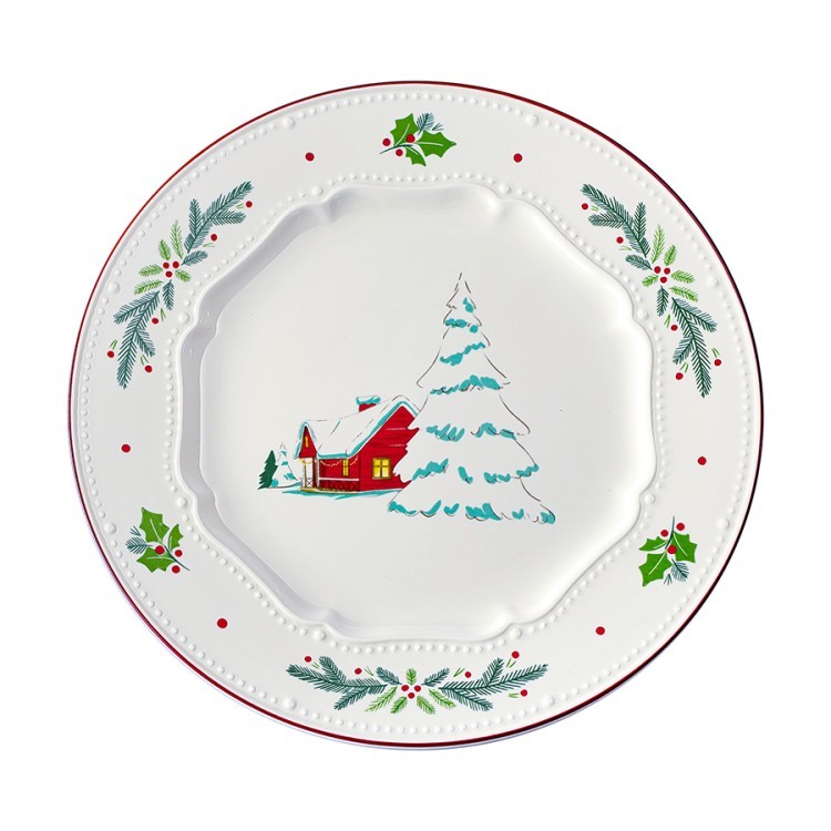 Набор из четырех тарелок nordic winter из коллекции new year essential, D23 см (79247)