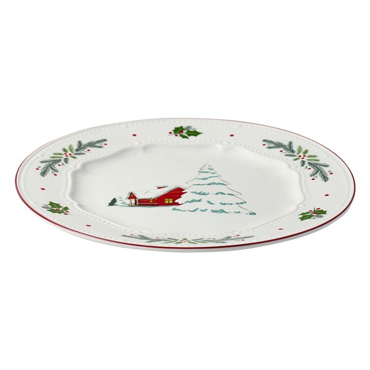 Набор из четырех тарелок nordic winter из коллекции new year essential, D23 см (79247)