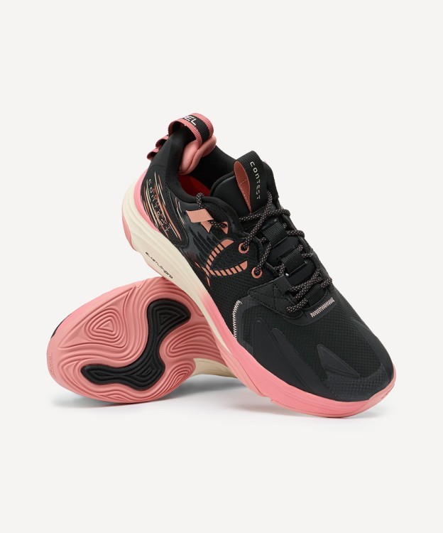Кроссовки баскетбольные JOGEL Contest, черный/розовый (2131593)