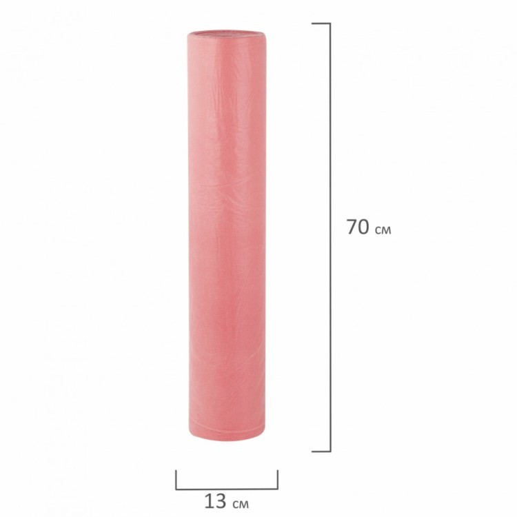 Простыня розовая рулонная с перфорацией 100 шт 70х200 см 12 г/м2 LAIMA UNIVERSAL 631140 (1) (95292)