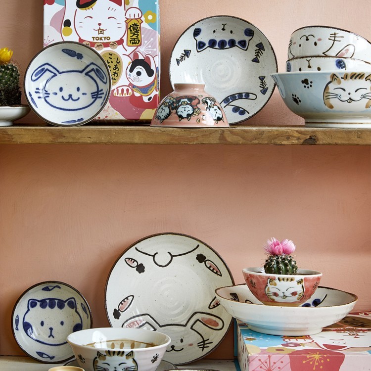 Чаша 21271, 17 см, фарфор, blue, TOKYO DESIGN