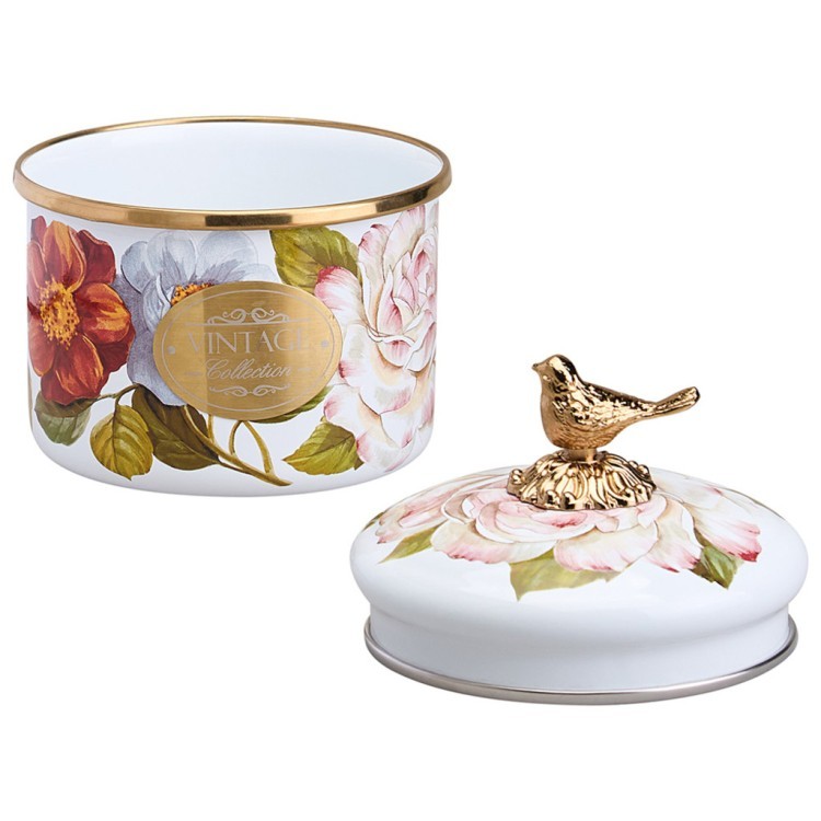 Банка для сыпучих продуктов lefard, серия фландрия, 12х9см/ 1,0л Lefard (950-774)