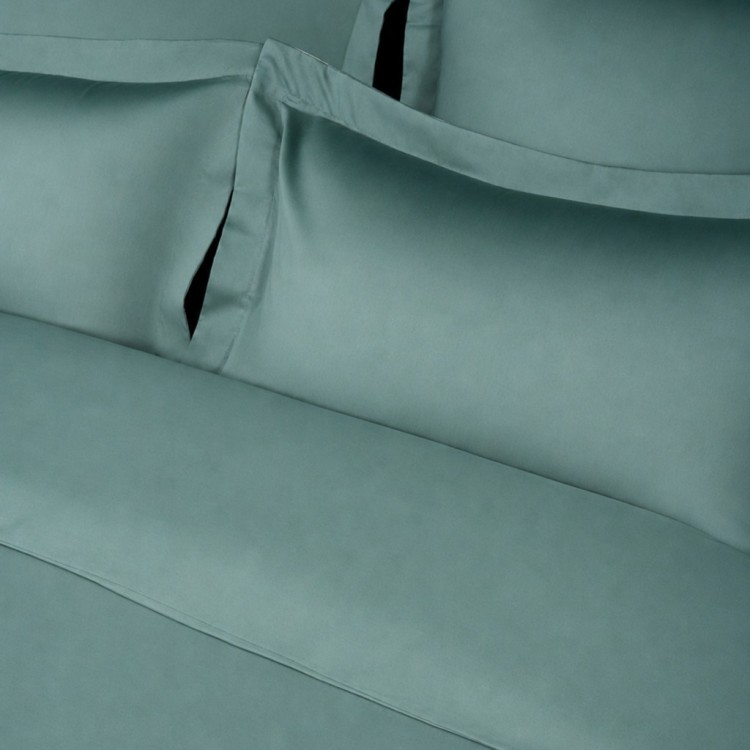 Кпб,king size,"solid" зеленый,сатин, хлопок 100%,п.240х260-1шт,пр.260х260-1шт,н.50х70-2шт/70х70-2шт Lefard (989-004-16)