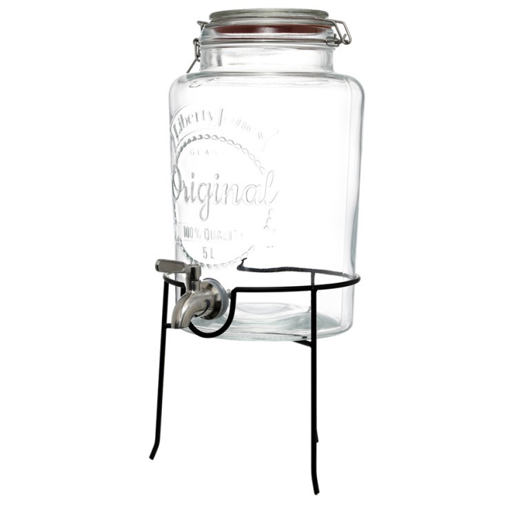 Диспенсер для напитков с подставкой maison jar, 5 л (80481)