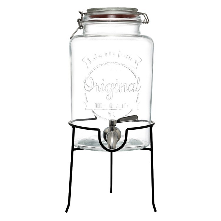 Диспенсер для напитков с подставкой maison jar, 5 л (80481)