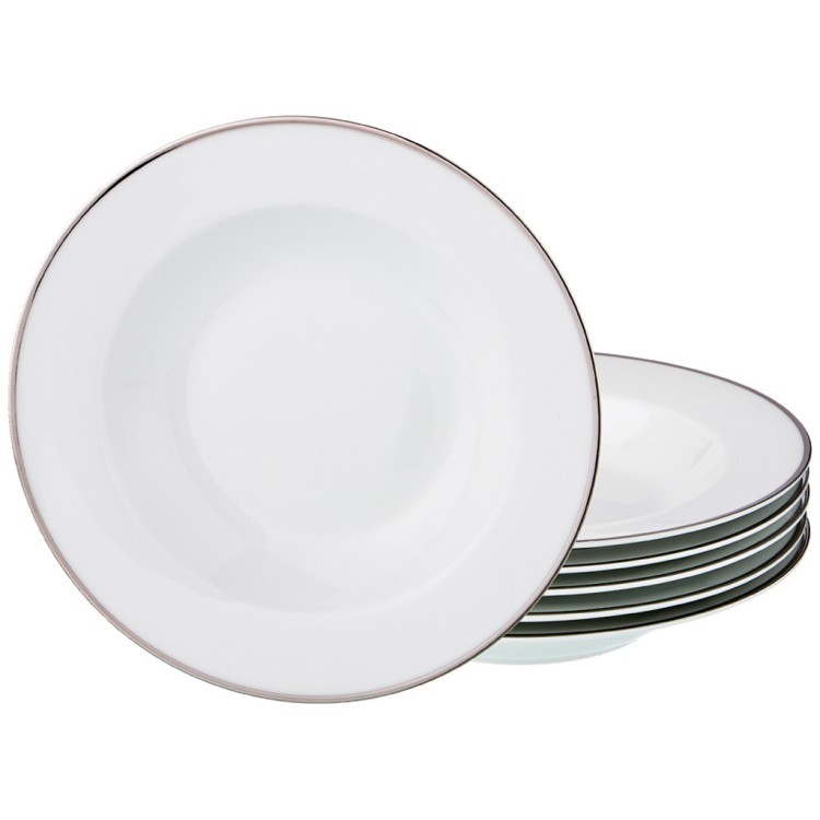 Набор тарелок суповых из 6 шт. диаметр=23 см. Lefard (770-157)