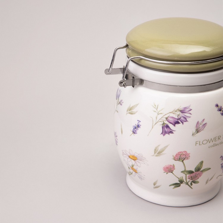 Банка agness "flower story" 11,5*15 см 750 мл Agness (358-2181) Банка agness "flower story" 11,5*15 см 750 мл Agness (358-2181)
