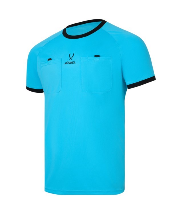 Футболка судейская JÖGEL Referee tee, голубой (2123255) Футболка судейская JÖGEL Referee tee, голубой (2123255)
