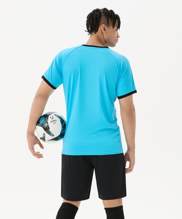 Футболка судейская JOGEL Referee tee, голубой (2123254)