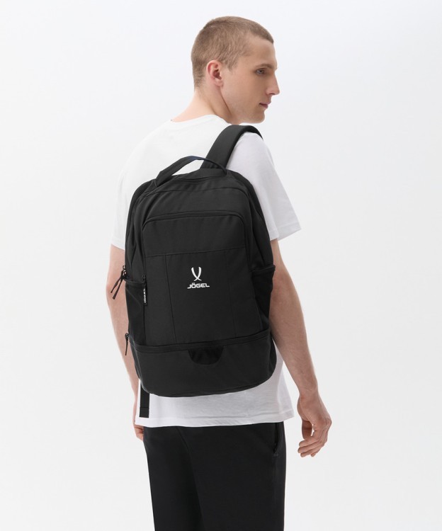 Рюкзак с двойным дном JÖGEL CAMP Double Bottom 2.0, черный (2124863)
