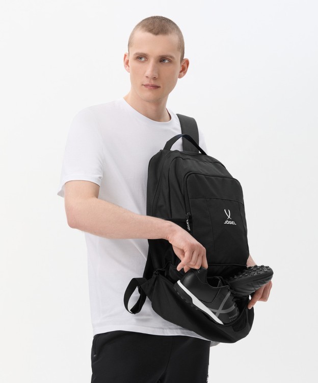 Рюкзак с двойным дном JÖGEL CAMP Double Bottom 2.0, черный (2124863)