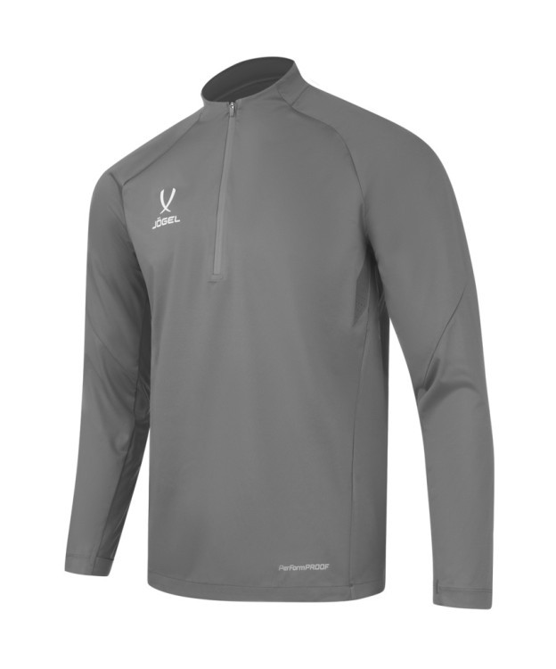 Джемпер ветрозащитный JÖGEL PREMIER PerFormPROOF 1/4 Zip Wind Top, серый (2123012)