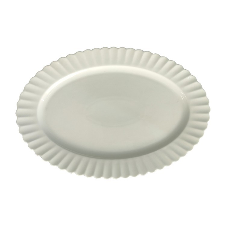 Тарелка BA3673, фарфор, white, ROOMERS TABLEWARE