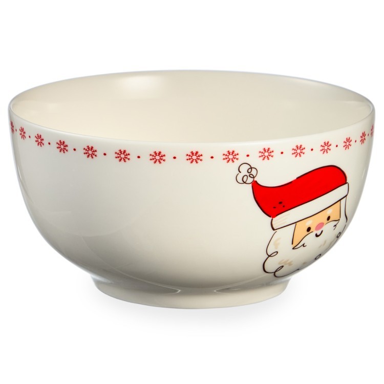 Набор посуды lefard "дед мороз" 2 пр. (кружка 360мл, салатник 500мл) Lefard (260-1065)