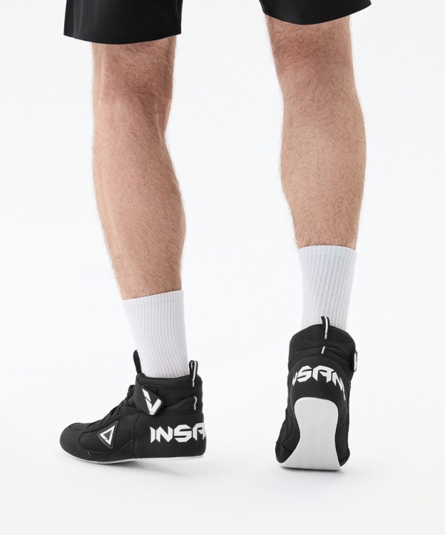 БЕЗ УПАКОВКИ Обувь для бокса INSANE RAPID низкая, черный (2134213) БЕЗ УПАКОВКИ Обувь для бокса INSANE RAPID низкая, черный (2134213)