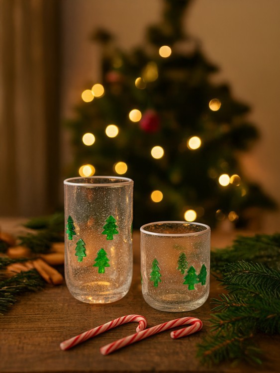 Набор стаканов flowi winter, 310 мл, 2 шт. (79918)