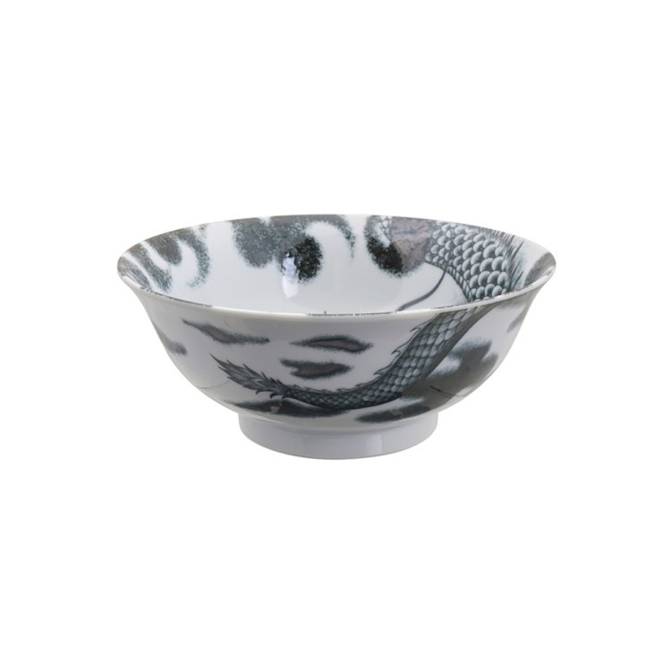 Чаша 16108, 21 см, фарфор, black/white, TOKYO DESIGN