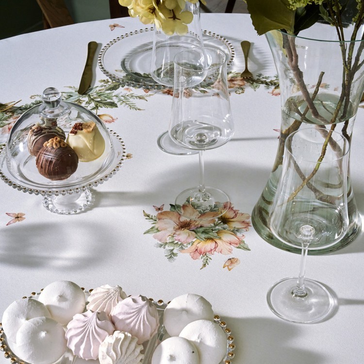 Скатерть круглая "sense" 220см, 100%хлопок, твил, пропитка Lefard (850-753-24)