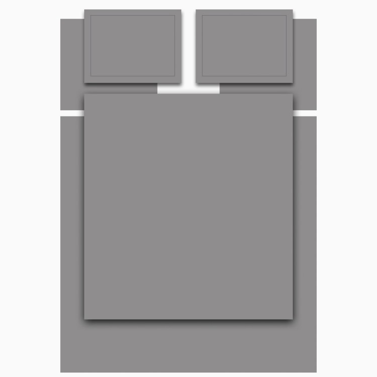 Кпб,king size,"solid" серый, сатин, хлопок 100%,п.240х260-1шт,пр.260х260-1шт,н.50х70-2шт/70х70-2шт Lefard (989-004-17)
