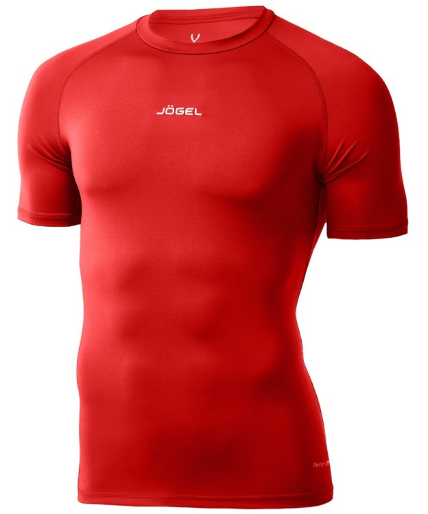 Футболка компрессионная с коротким рукавом JÖGEL CAMP PerFormDRY Top SS, красный (2125190) Футболка компрессионная с коротким рукавом JÖGEL CAMP PerFormDRY Top SS, красный (2125190)