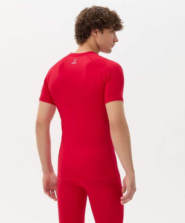 Футболка компрессионная с коротким рукавом JOGEL CAMP PerFormDRY Top SS, красный (2125190)
