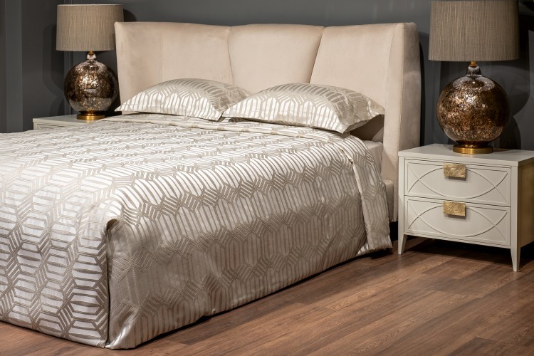 Комплект Artdeco серый( покрывало 260*260 и 2 наволочки 50*70) (TT-00015089) Комплект Artdeco серый( покрывало 260*260 и 2 наволочки 50*70) (TT-00015089)