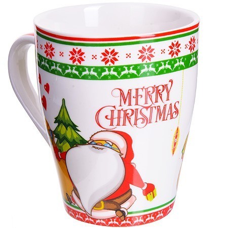 Кружка MERRY CHRISTMAS в под/уп 340млLR (28466)