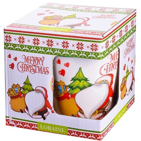 Кружка MERRY CHRISTMAS в под/уп 340млLR (28466)