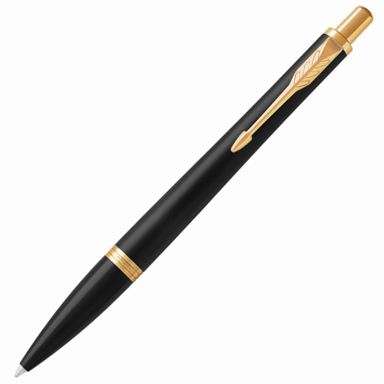 Ручка шариковая Parker Urban Core Muted Black GT с позолотой 1931576 (65932)