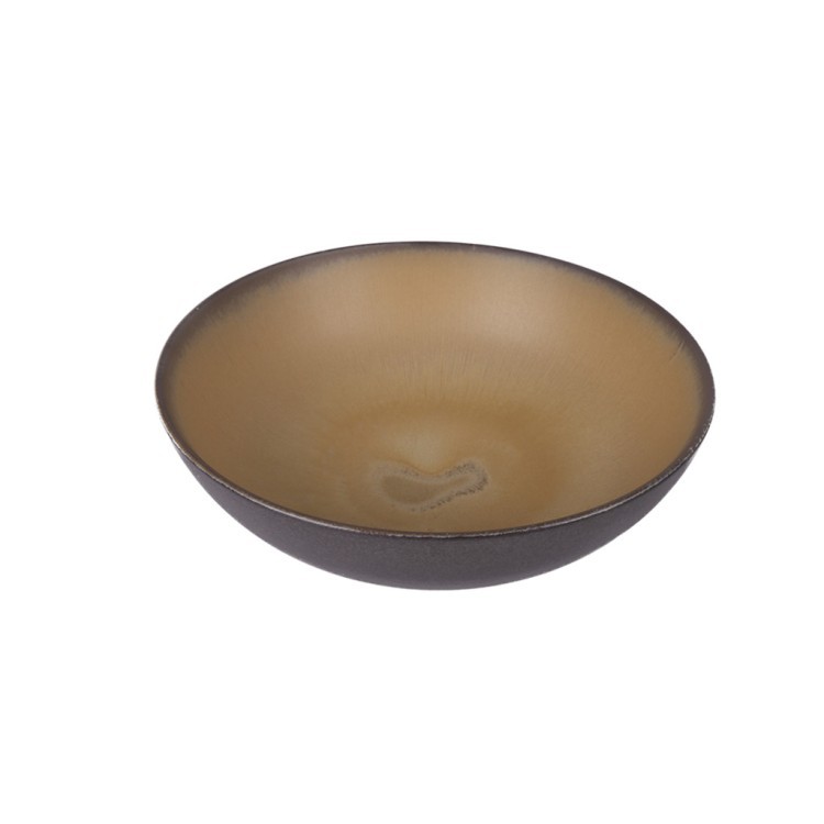 Чаша GB-04167-3/8.5, 22, керамика, beige/black, ROOMERS TABLEWARE