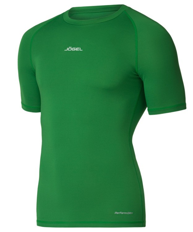Футболка компрессионная с коротким рукавом JÖGEL CAMP PerFormDRY Baselayer SS Tee, зеленый (2125156)