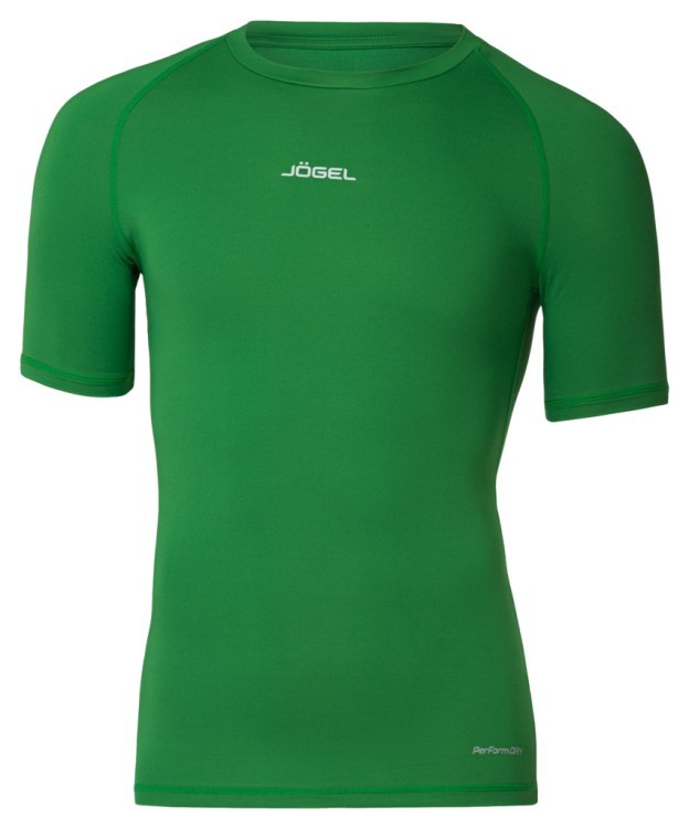 Футболка компрессионная с коротким рукавом JÖGEL CAMP PerFormDRY Baselayer SS Tee, зеленый (2125156)