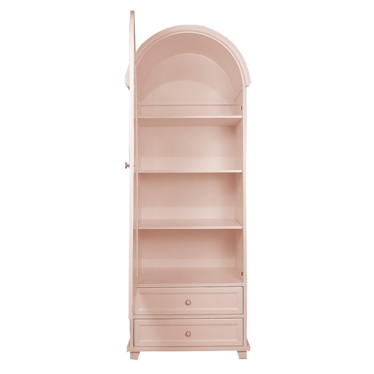 Шкаф одностворчатый Adelina в розовом цвете DM1026ETGR-ET