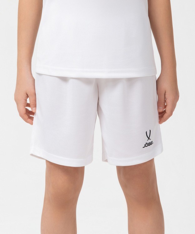 Шорты баскетбольные JOGEL CAMP Basic, белый, детский (1619692)
