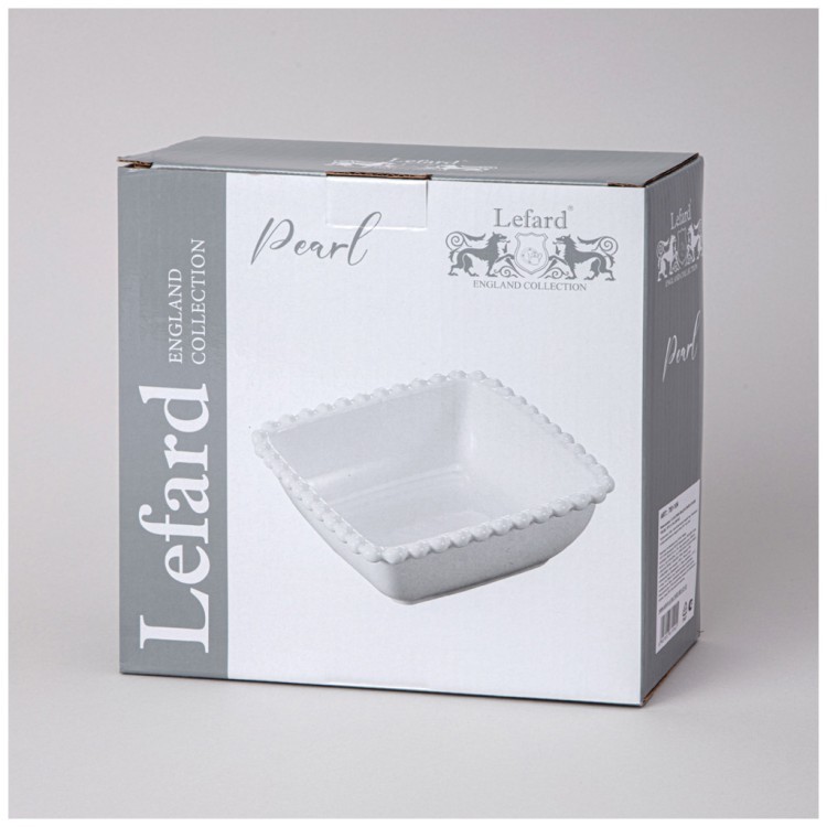 Салатник квадратный lefard "pearl" 20*7,5 см 1200 мл Lefard (761-104)